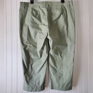 Bandolino Green Capri Pants Women's Sz 14